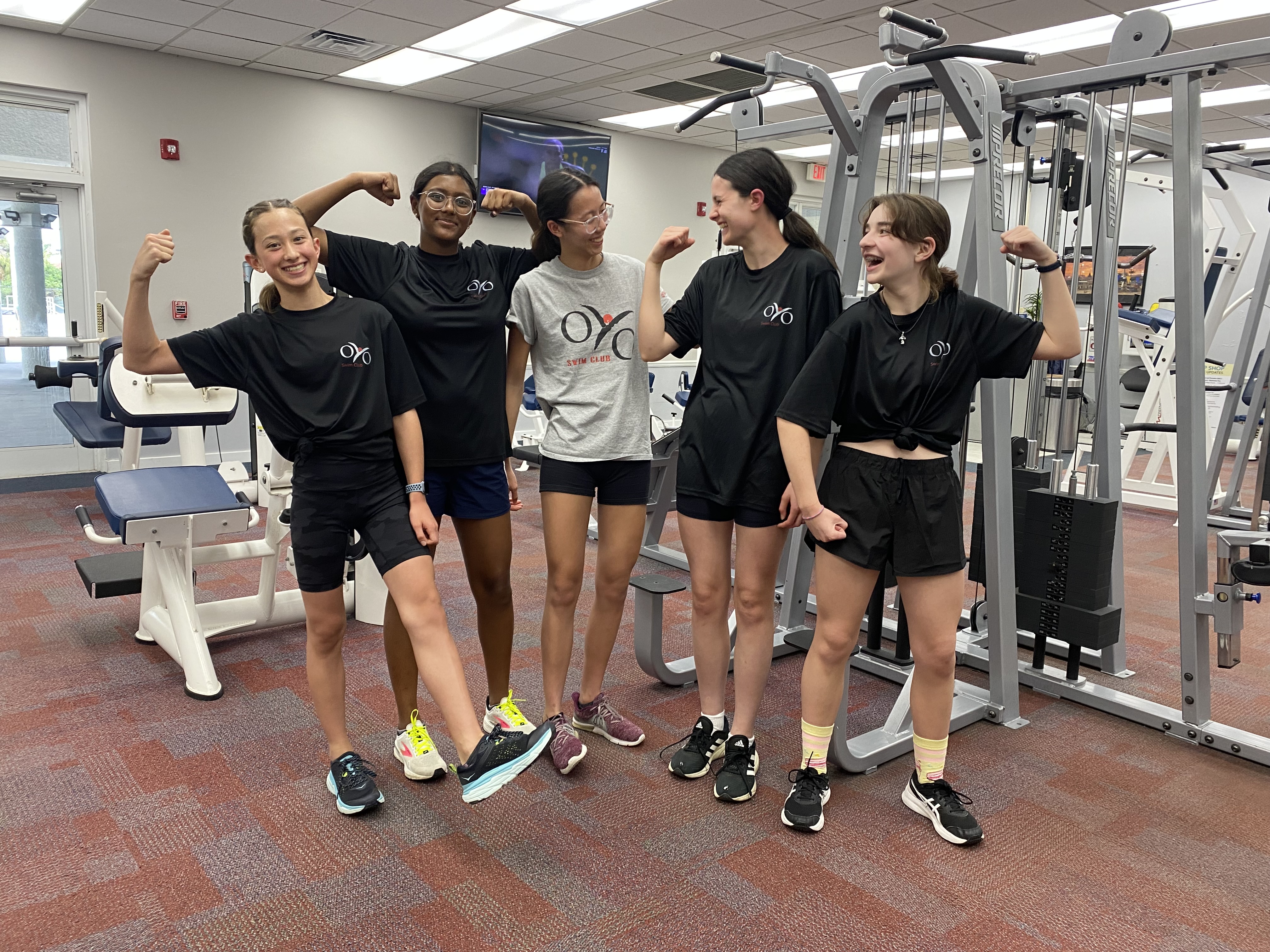 Gym session at Coral Springs